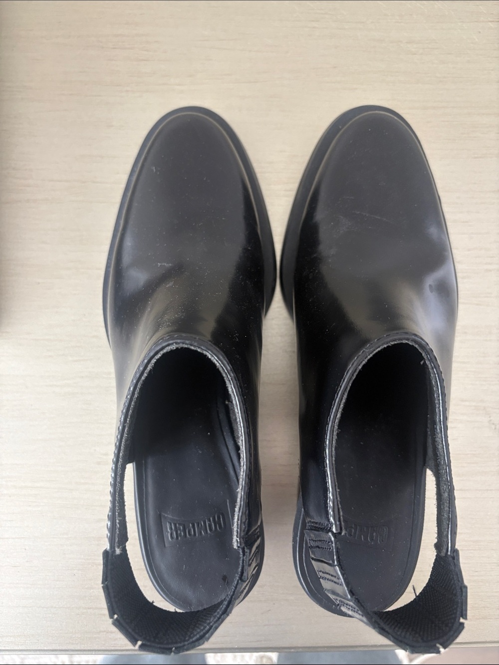 Camper Black Leather Slingback Ankle Shoes
Runs big, worn once only but too big. - Picture 5 of 8